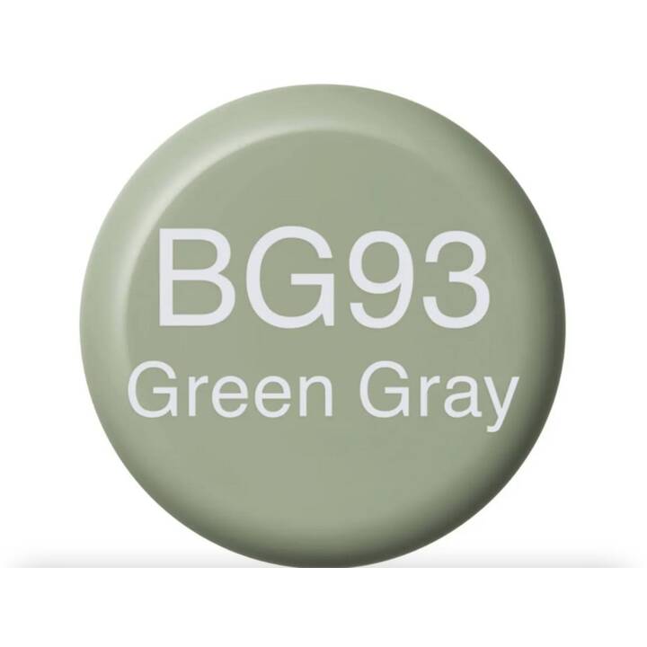 COPIC Inchiostro BG93 - Green Grey (Grigio-verde, 12 ml)