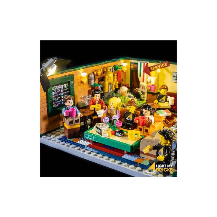 LIGHT MY BRICKS Friends Central Perk Set de lumière LED (21319)