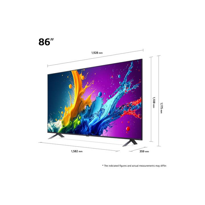 LG 86QNED80T6A Smart TV (86", QNED, Ultra HD - 4K)