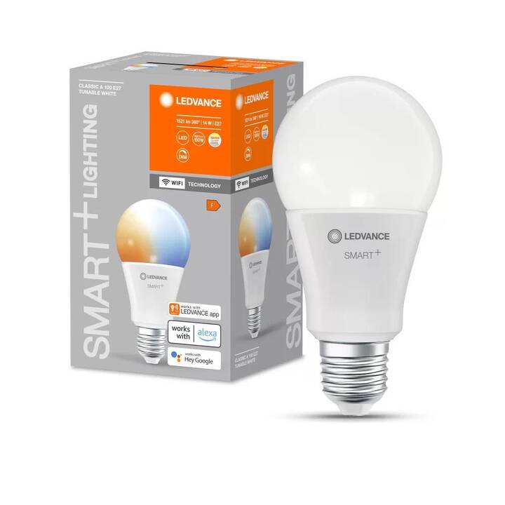 LEDVANCE Ampoule LED Smart + WiFi (E27, 14 W)