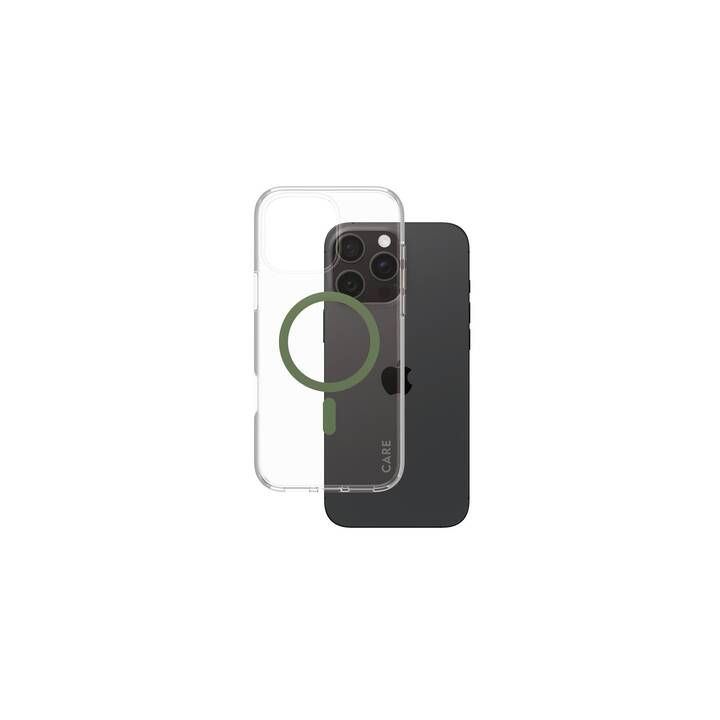 CARE Backcover MagSafe Flagship (iPhone 16 Pro Max, Transparent, Vert)