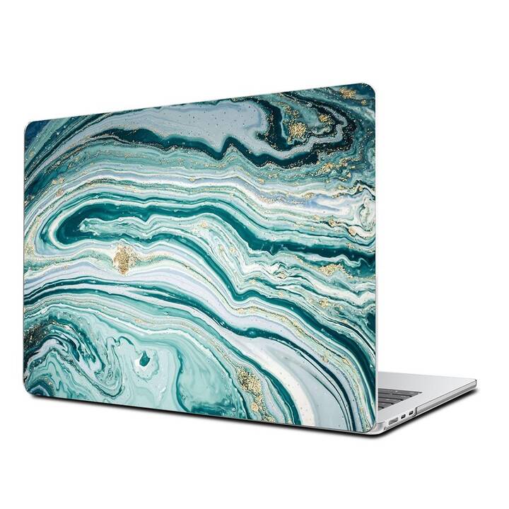 EG Hardcase (MacBook Air 13" M3 2024, Marmo, Verde)