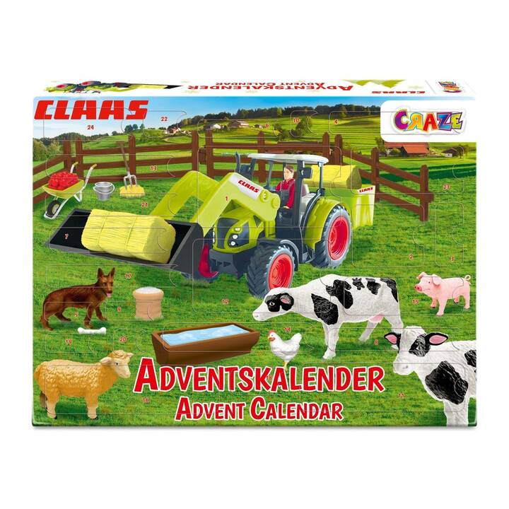 Calendario dell'Avvento CRAZE Claas Toys
