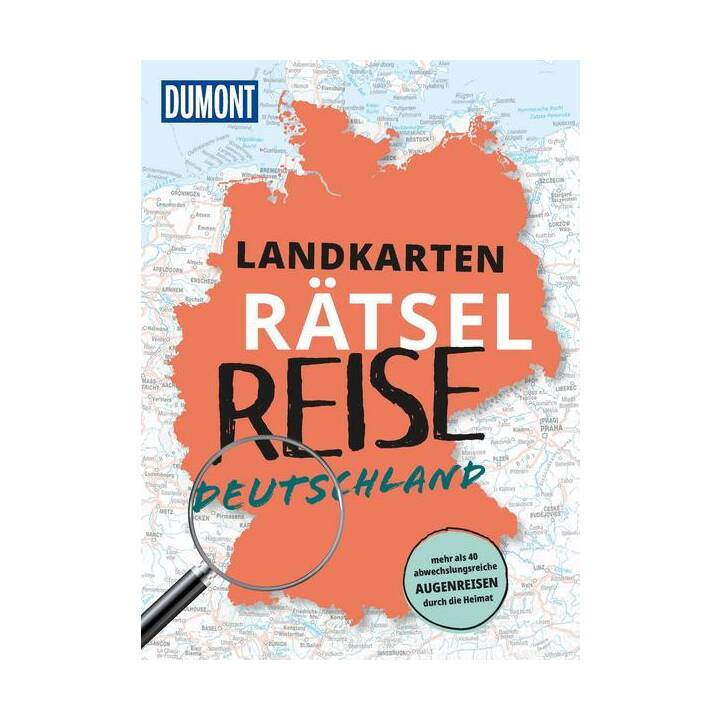 Landkarten-Rätselreise Deutschland