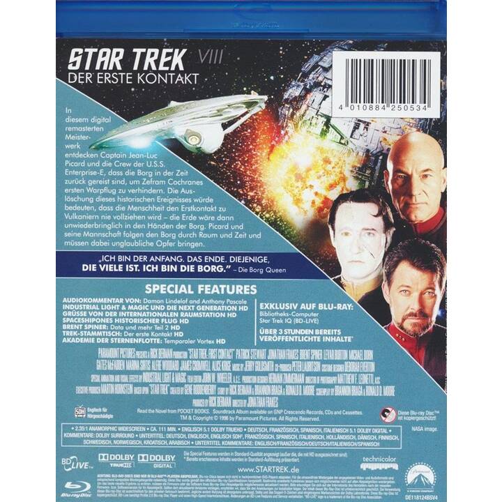 Star Trek 8 - Der erste Kontakt (IT, ES, DE, EN, FR)