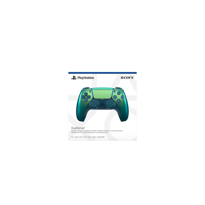 SONY Playstation 5 DualSense Wireless-Controller Teal Controller (Cromo, Verde)