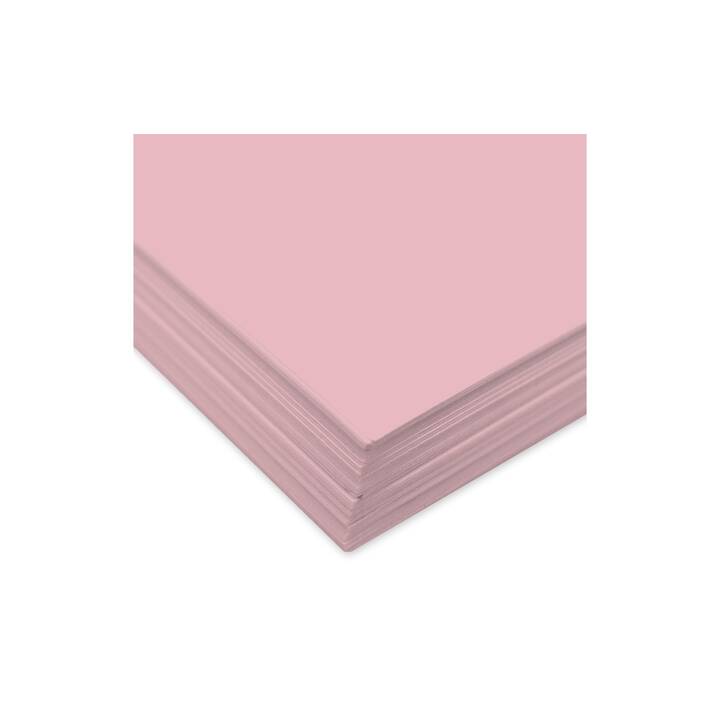 URSUS Papier à dessin de couleur (Pink, Rose, A4, 100 pièce)