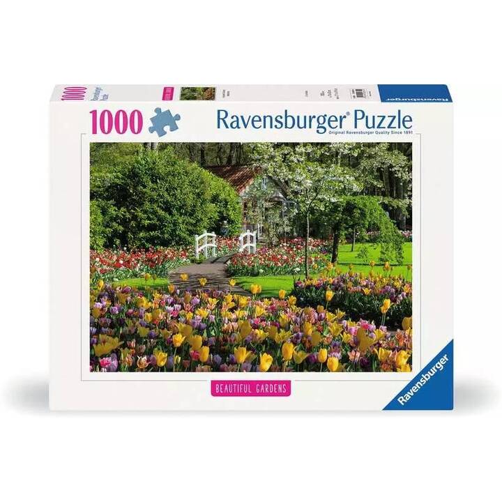 RAVENSBURGER Keukenhof Gardens, Netherlands Puzzle (1000 Parti)
