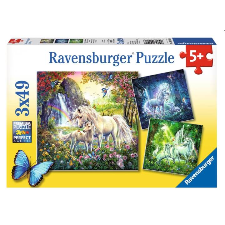 RAVENSBURGER Märchen Puzzle (3 x 147 x, 49 x)