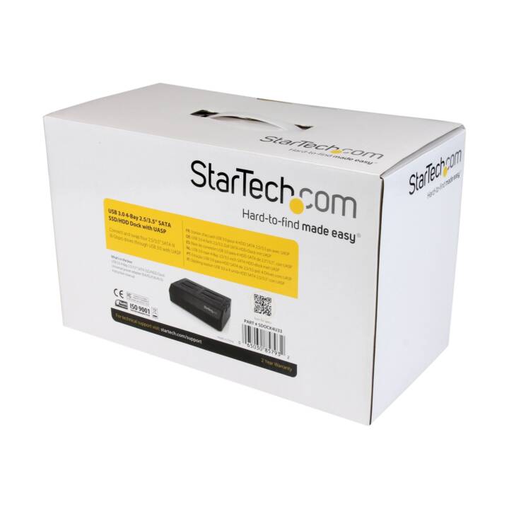 STARTECH.COM USB 3.0 4-BAY 4-BAY HDD/SSD Dock