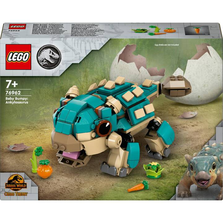 LEGO Jurassic World Bébé Bumpy, l’ankylosaure (76962, Difficile à trouver) 