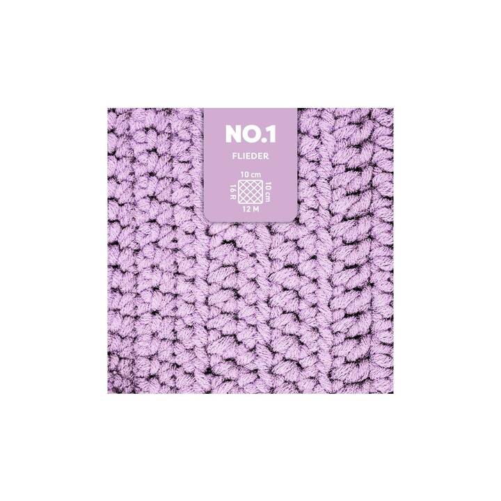 MYBOSHI Wolle Nr.1 (50 g, Violett, Flieder, Lila)