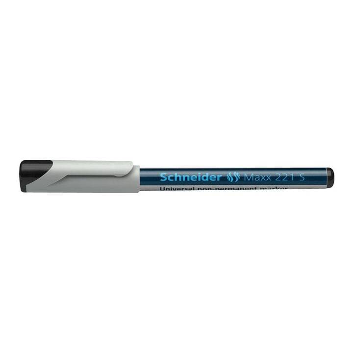 SCHNEIDER Permanent Marker (Schwarz, 1 Stück)