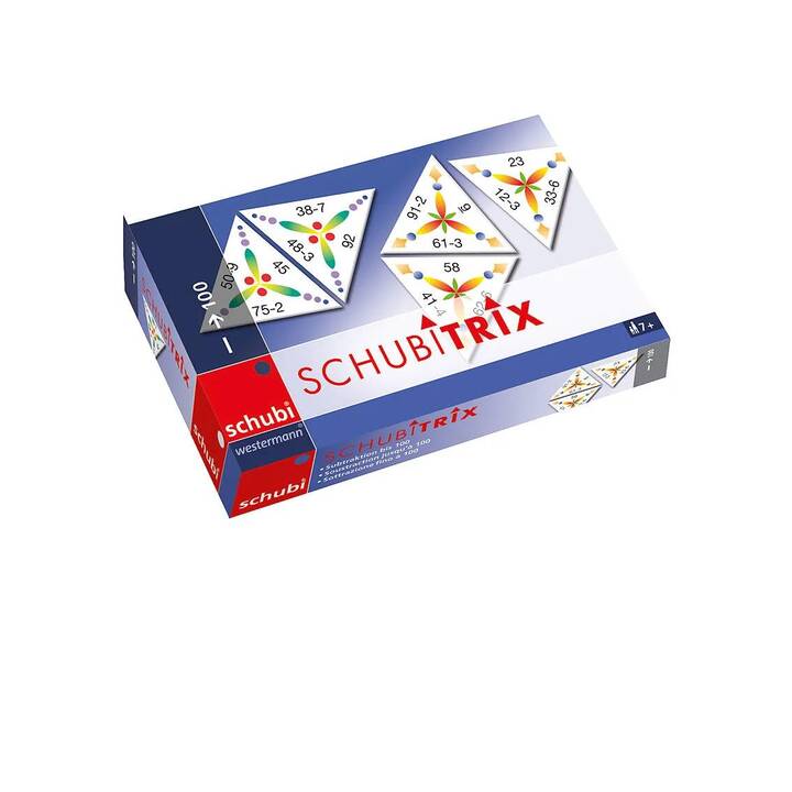 SCHUBI Schubitrix Subtraktion bis 100 (Deutsch, Italienisch, Englisch)