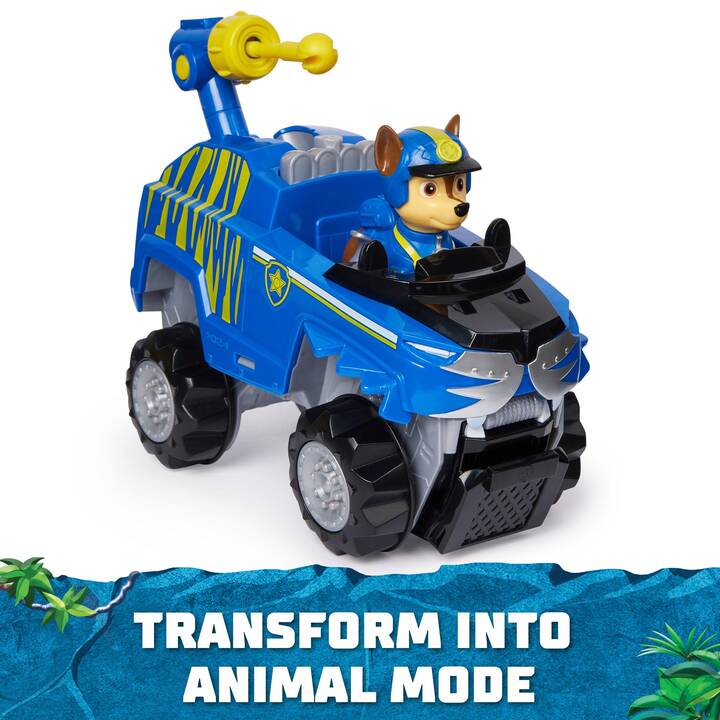 SPINMASTER Paw Patrol Jungle Pups Vehicle Chase Set di veicoli giocattolo