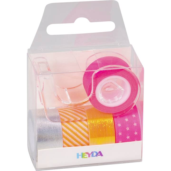 HEYDA Nastro adesivo decorativo Set (Multicolore, 3 m)
