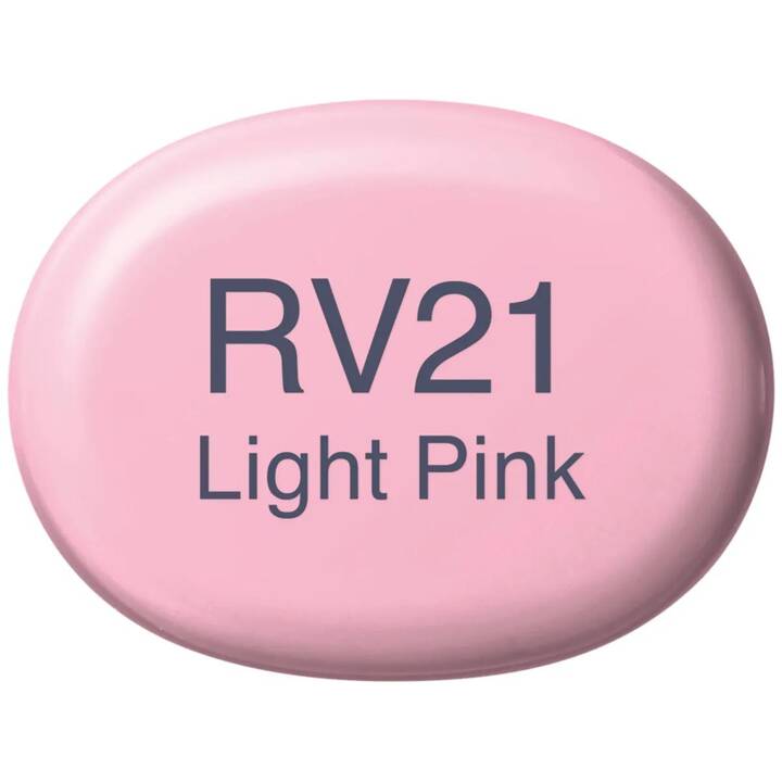COPIC Marcatori di grafico Sketch RV21 Light Pink (Pink, 1 pezzo)