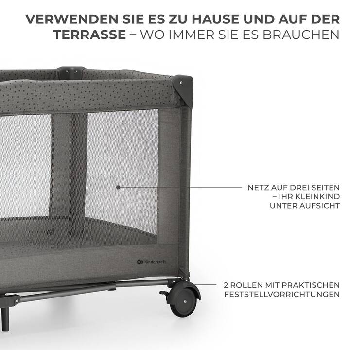 KINDERKRAFT Joy 2 Lit (129 cm x 69 cm)