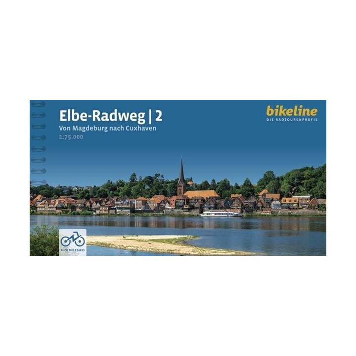 Elbe-Radweg. 1:75'000