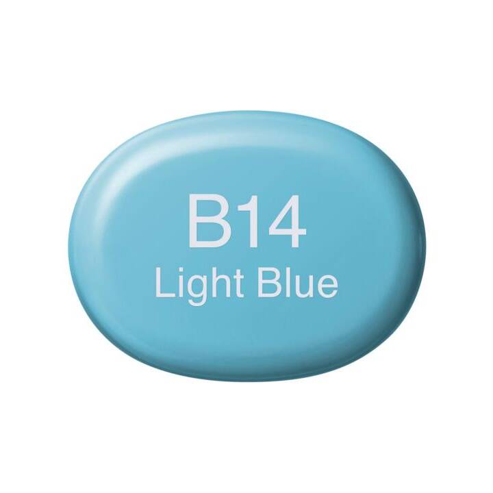 COPIC Marqueur de graphique Sketch B14 Light Blue (Bleu, 1 pièce)