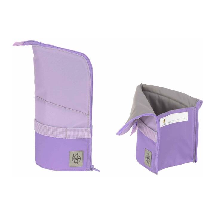 LÄSSIG Schulranzen Set Boxy Unique Speckles (21 l, Lavender, Violett)