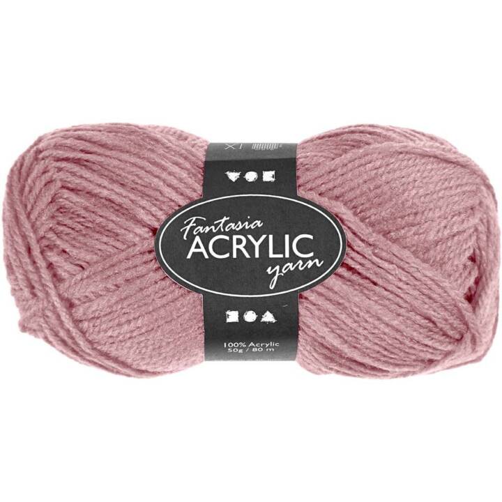 CREATIV COMPANY Wolle (50 g, Pink, Rosa)