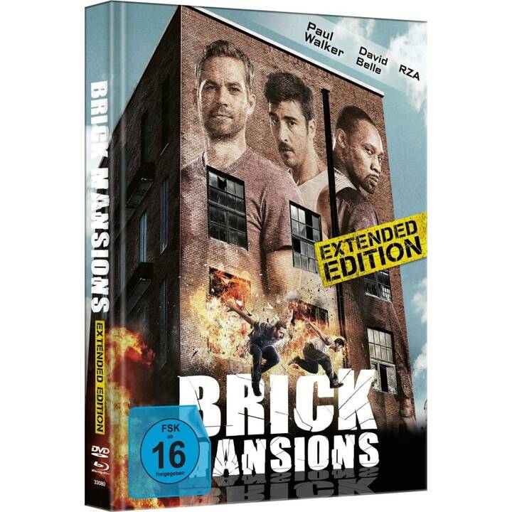 Brick Mansions (Mediabook, Limited Edition, Cover B, Version étendue, DE, EN)
