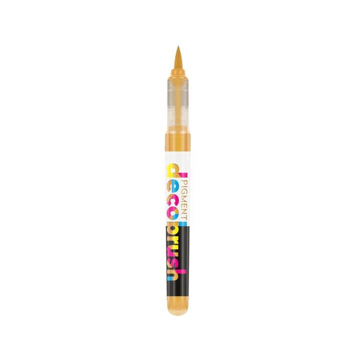 KARIN Marqueur créatif Pigment DecoBrush ochre (Jaune, 4 pièce)