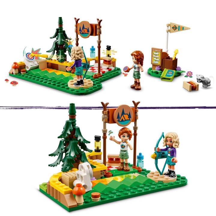LEGO Friends Le stand de tir à l'arc de la base de loisirs (42622)