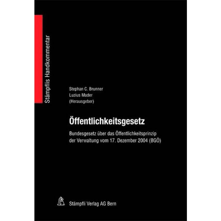 Öffentlichkeitsgesetz