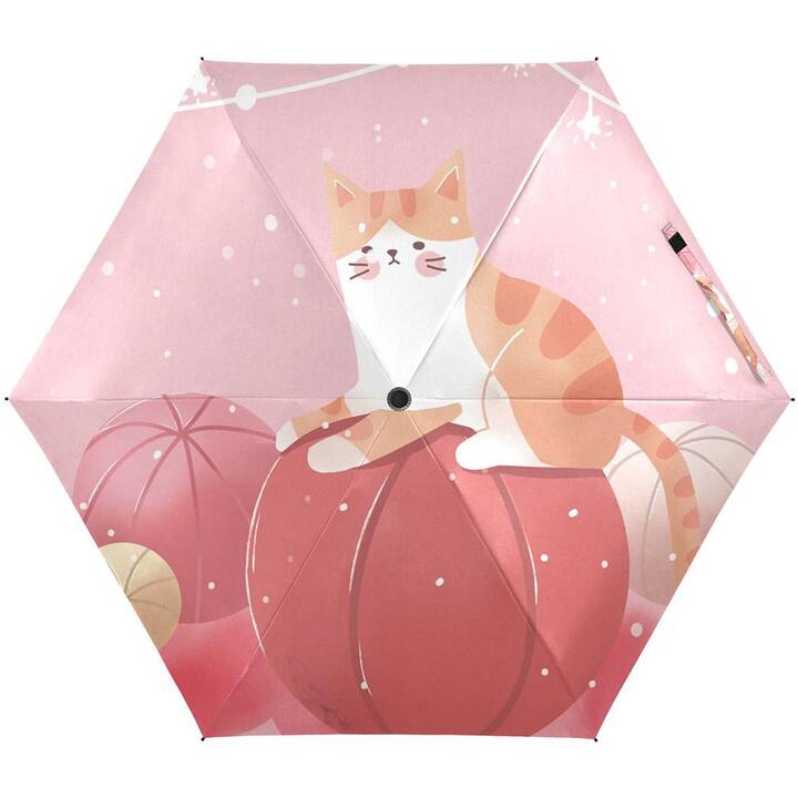 EG Parapluie de poche Chat (92 cm)