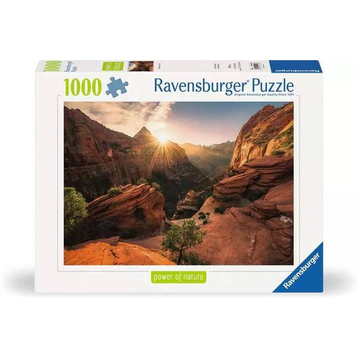 RAVENSBURGER Zion Canyon USA Puzzle (1000 pezzo)