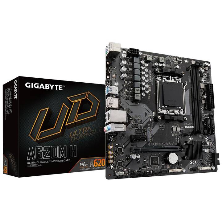 GIGABYTE TECHNOLOGY A620M H (AM5, AMD A620, Micro ATX)