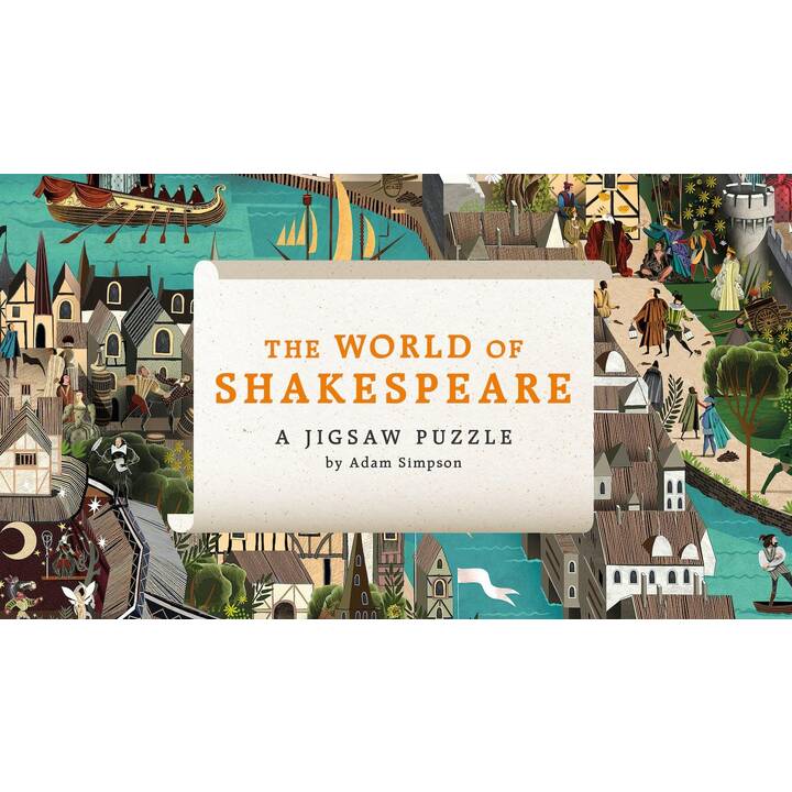 LAURENCE KING VERLAG The World of Shakespeare Puzzle (1000 x)