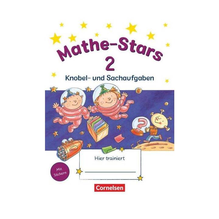 Mathe-Stars, Knobel- und Sachaufgaben, 2. Schuljahr, Übungsheft, Mit Lösungen