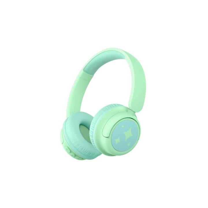 ICLEVER Kids Cuffie per bambini (Bluetooth 5.4, Verde)