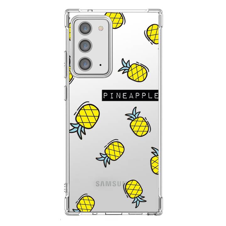 EG Backcover (Galaxy Note 20, Ananas, Transparente)