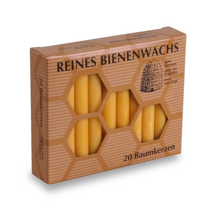 BALTHASAR Candelotto Bienenwachs (20 pezzo, Giallo, Beige)