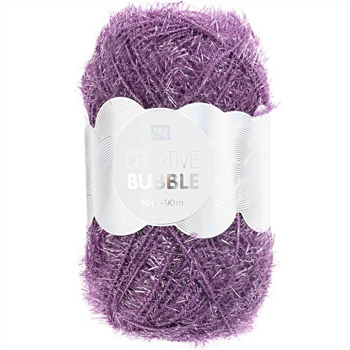 RICO DESIGN Wolle (50 g, Violett, Rot)