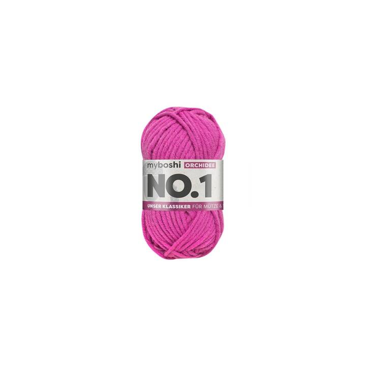 MYBOSHI Wolle (50 g, Pink, Rosa)