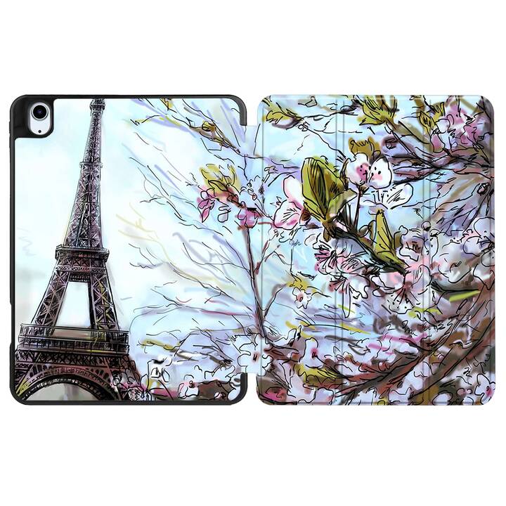 EG coque pour iPad Air 10.9" (2022) 5e génération - multicolore - paris