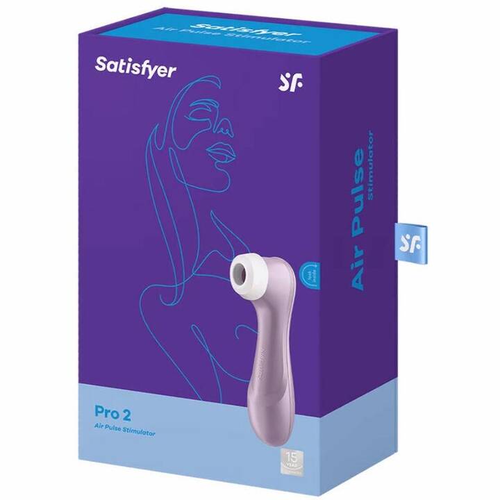 SATISFYER Vibrateur Anal & Vaginal Pro 2 Air Pulse Stimulator
