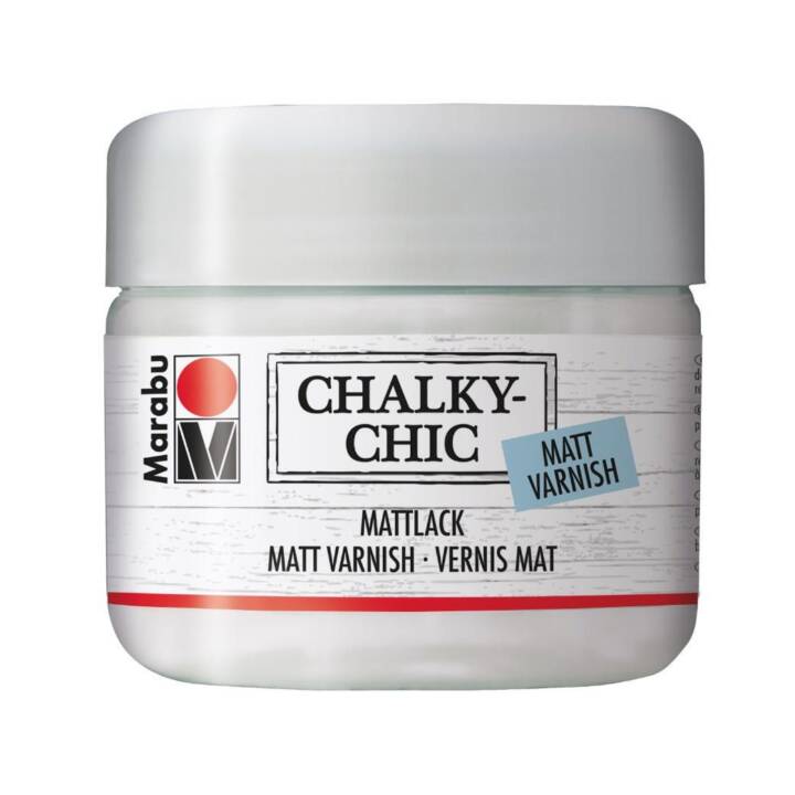 MARABU Couleur de craie Chalky-Chic Set (225 ml, Transparent)