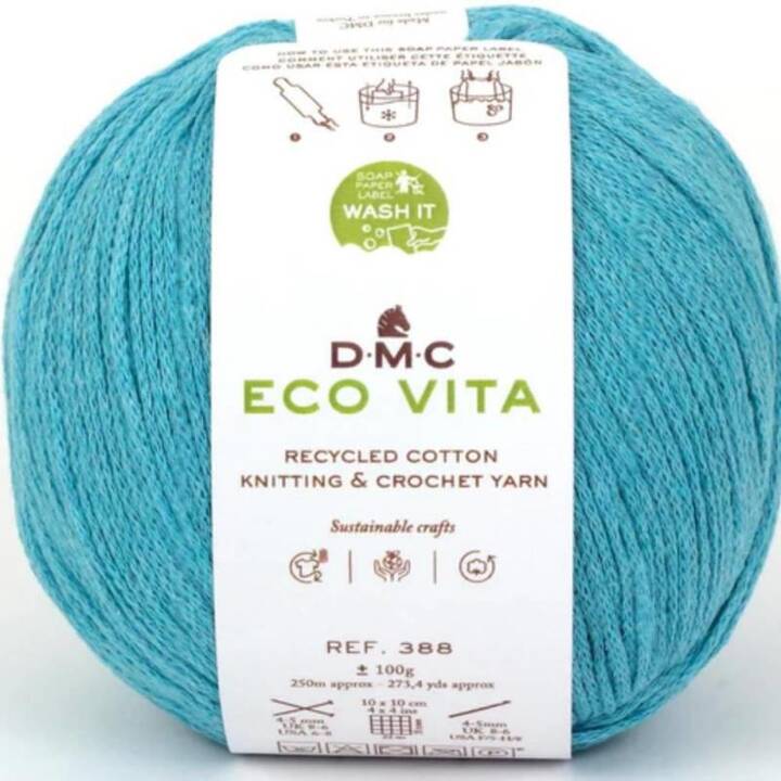 DMC Wolle Eco Vita (100 g, Türkis)