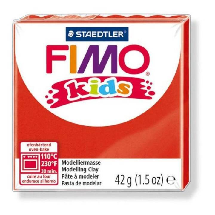 FIMO Pasta per modellare (42 g, Rosso)