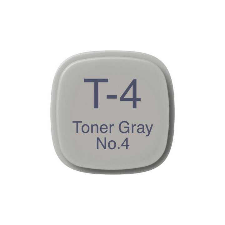 COPIC Marqueur de graphique Classic Toner Grey No.4 (Gris, 1 pièce)