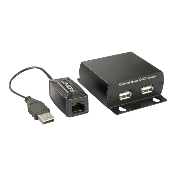 LINDY Adaptateur (RJ-45, USB 2.0)