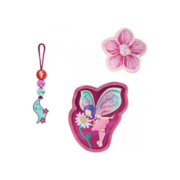 STEP BY STEP Magnetapplikation Magic Mags Fairy Freya (Rot, Pink)