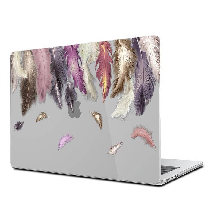 EG Hardcase (MacBook Air 13" M2 2022, Piuma, Multicolore)