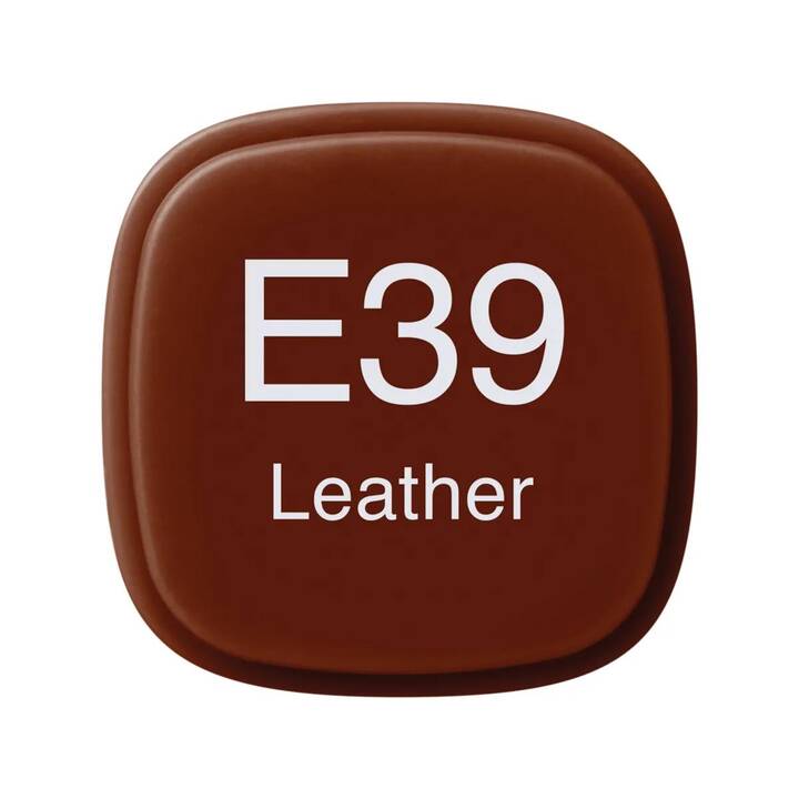 COPIC Marqueur de graphique Classic E39 Leather (Brun, 1 pièce)